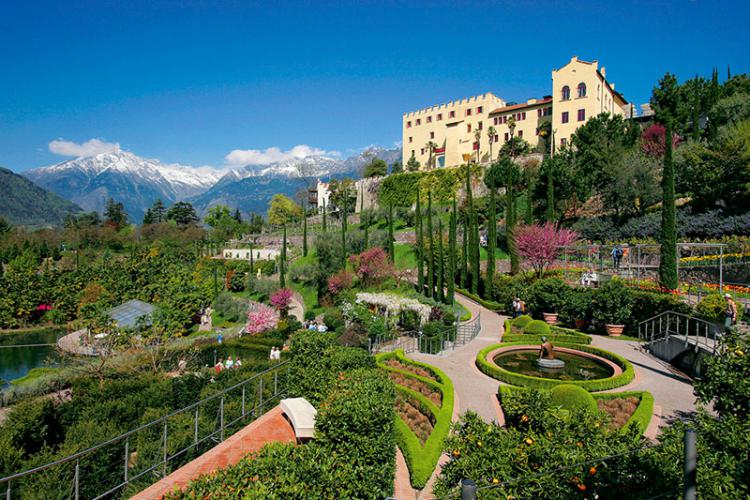 I giardini di Castello Trauttmannsdorff a Merano